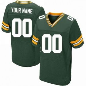Custom Football Jersey Embroidered Your Names and Numbers – Green