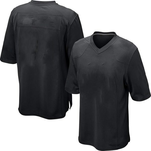 Youth & Adult Black Football Jersey