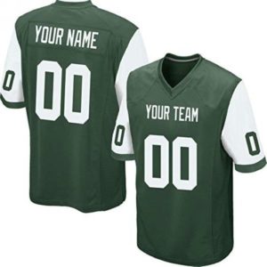 Custom Football Jersey Embroidered Your Names and Numbers – Green
