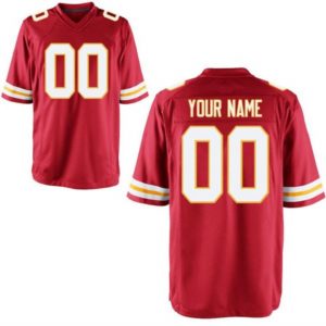 Custom Football Jersey Embroidered Your Names and Numbers – Red