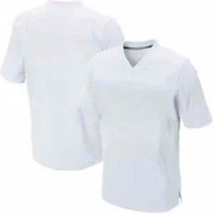 Youth & Adult White Football Jersey